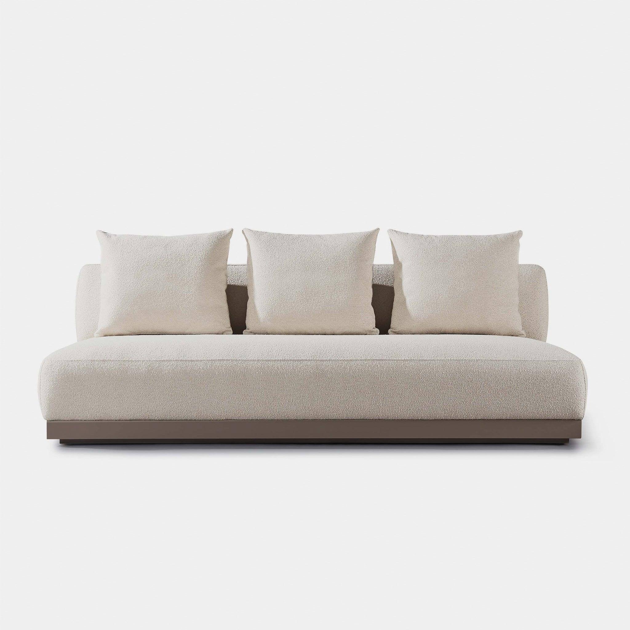 Amalfi 3 Seat Armless Sofa - Image 3