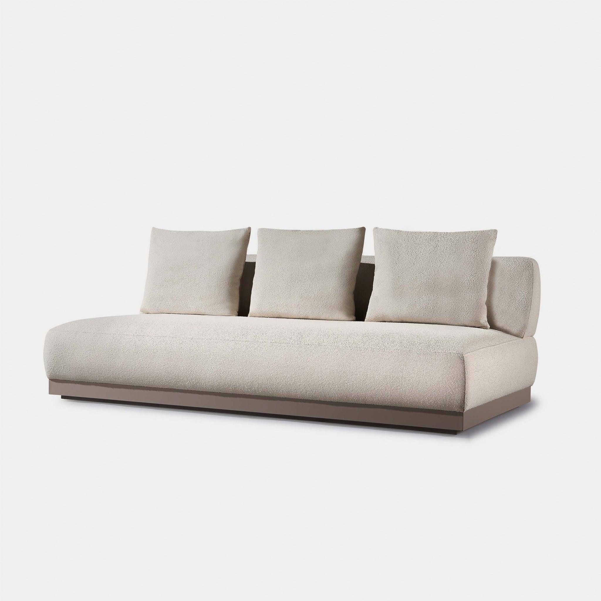Amalfi 3 Seat Armless Sofa - Image 4