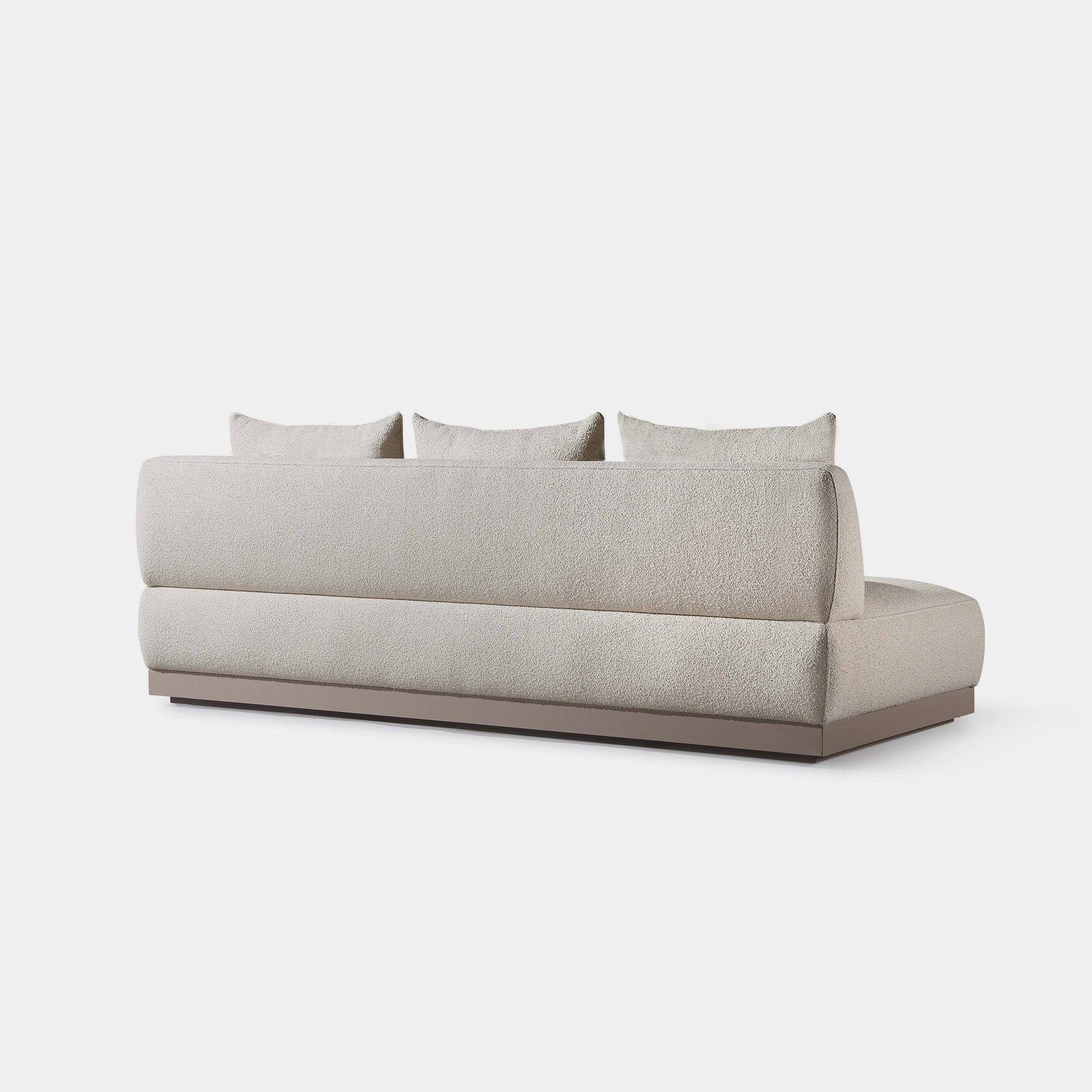 Amalfi 3 Seat Armless Sofa - Image 5