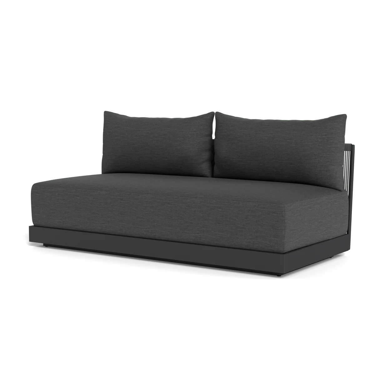 Antigua 2 Seat Armless Sofa - Image 2