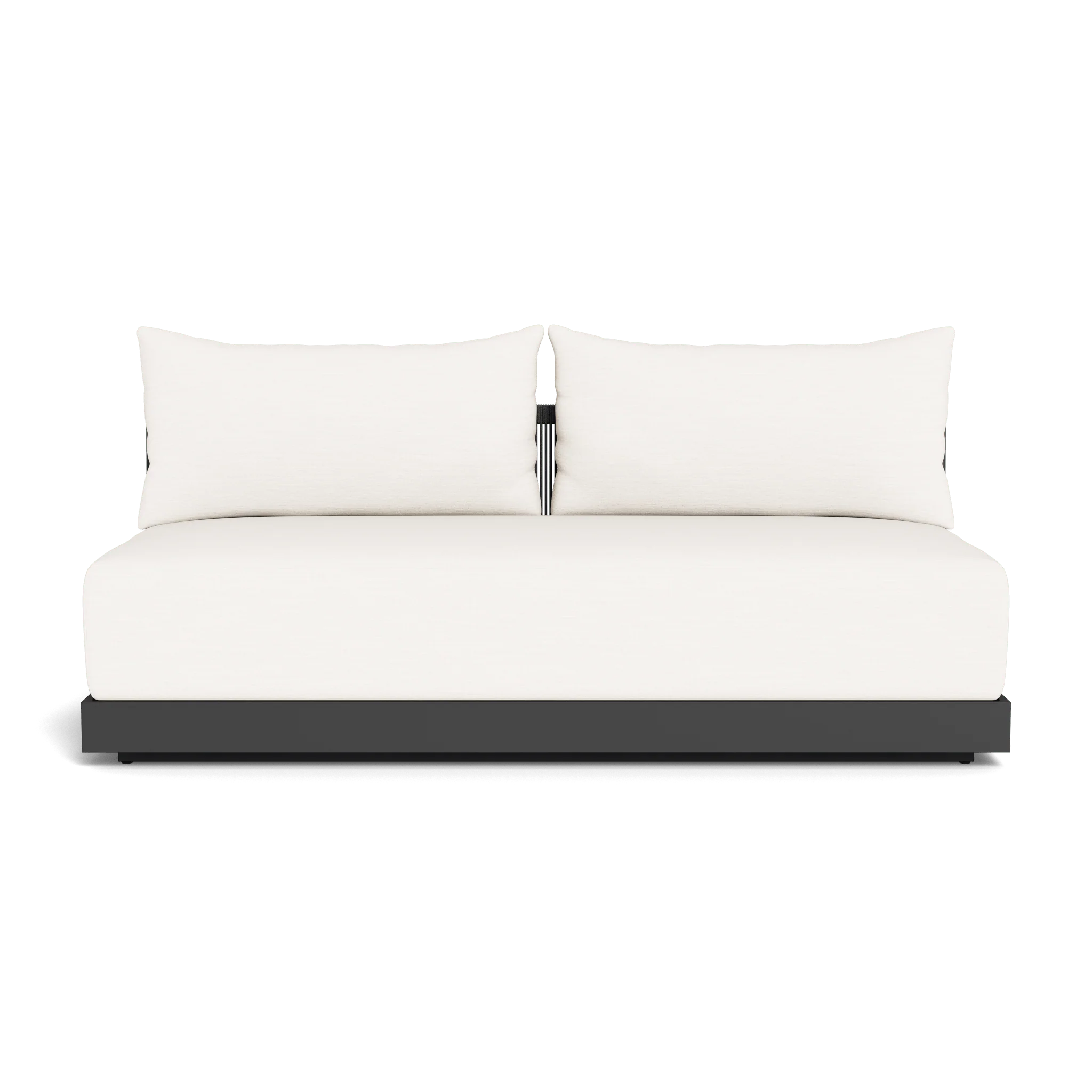 Antigua 2 Seat Armless Sofa - Image 9