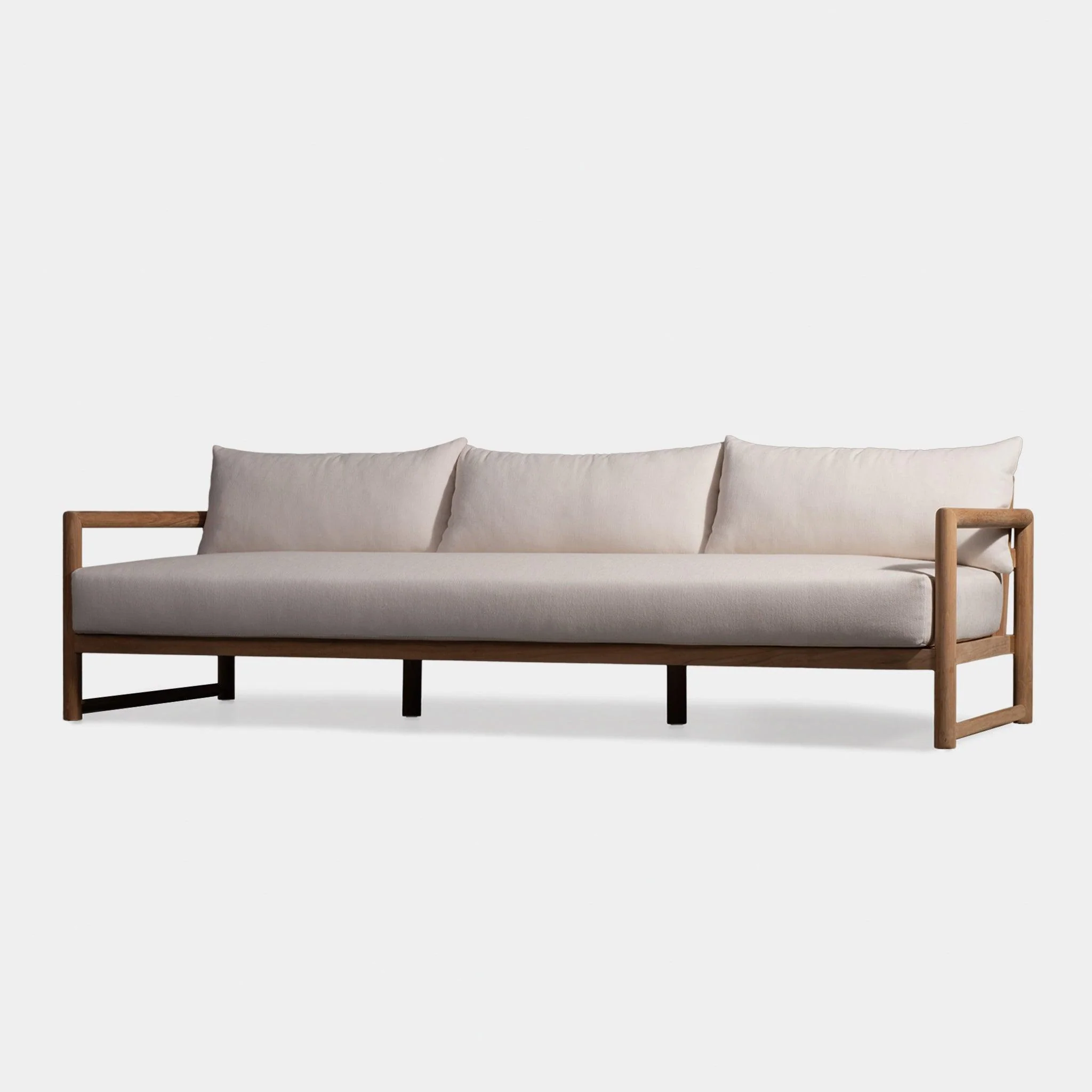 Breeze Xl Teak 3 Seat Sofa - Image 4