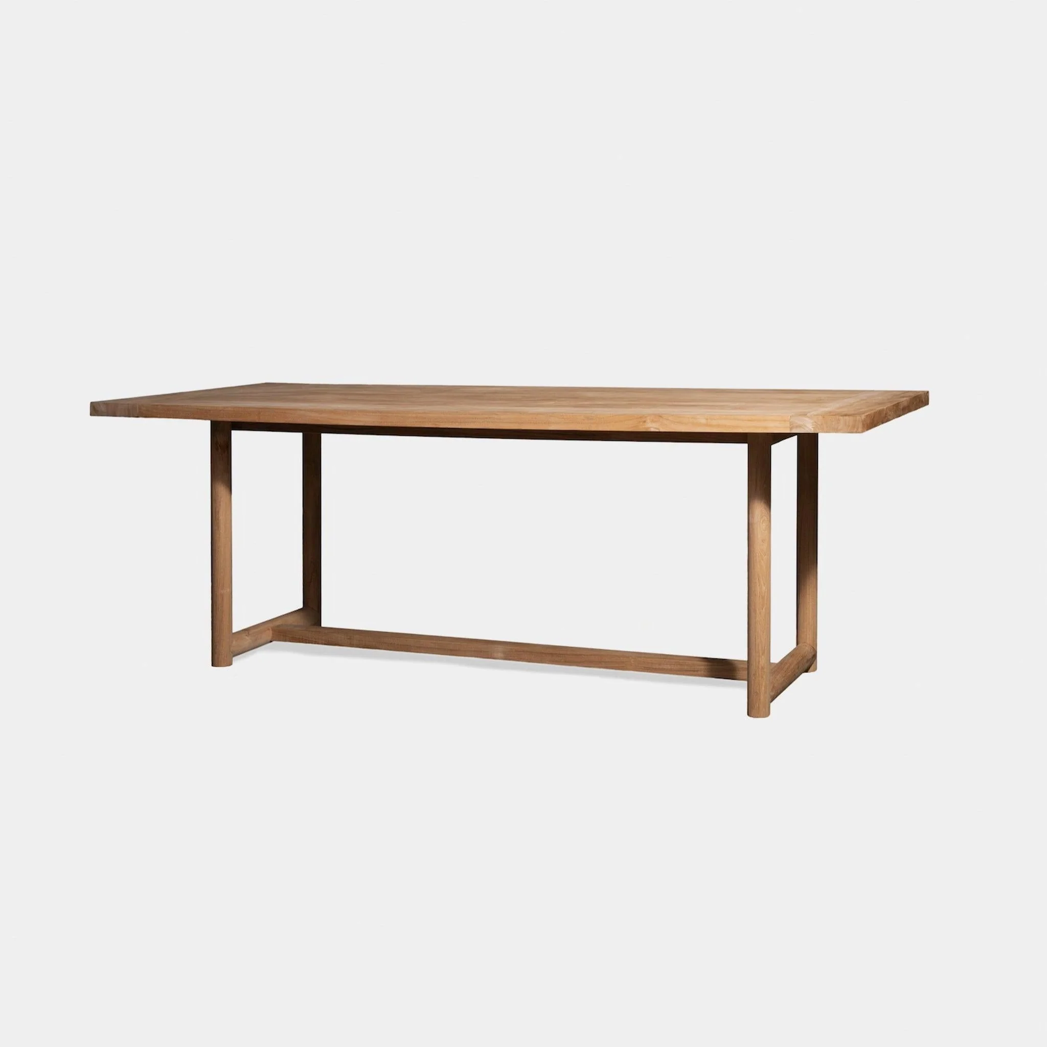 Breeze Xl Teak Dining Table 79" - Image 4