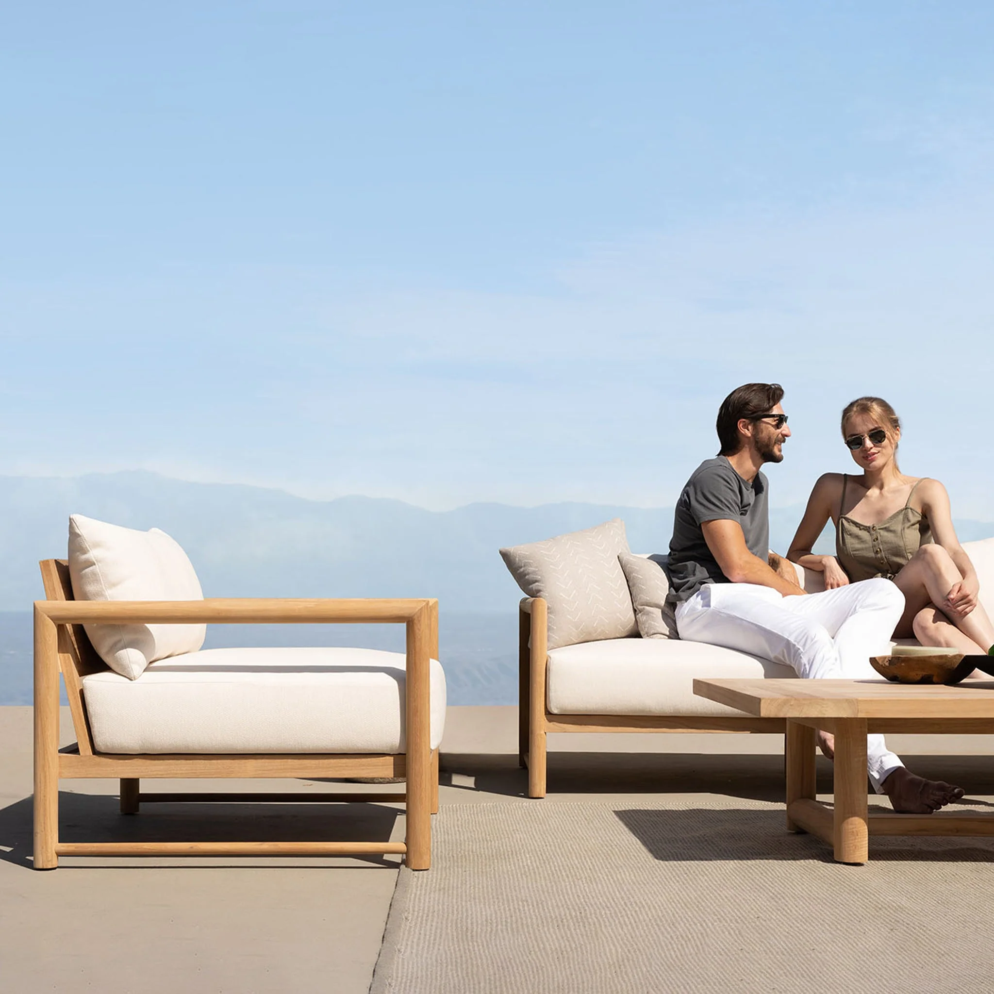 Breeze Xl Teak Lounge Chair - Image 6