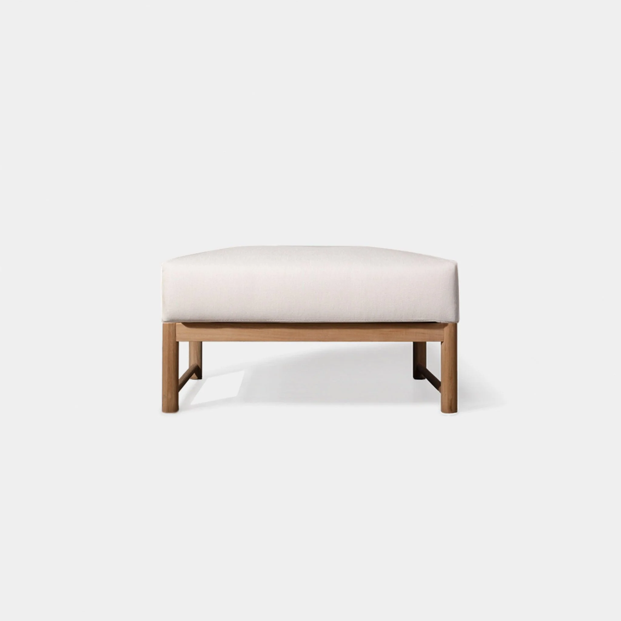 Breeze Xl Teak Ottoman - Image 3