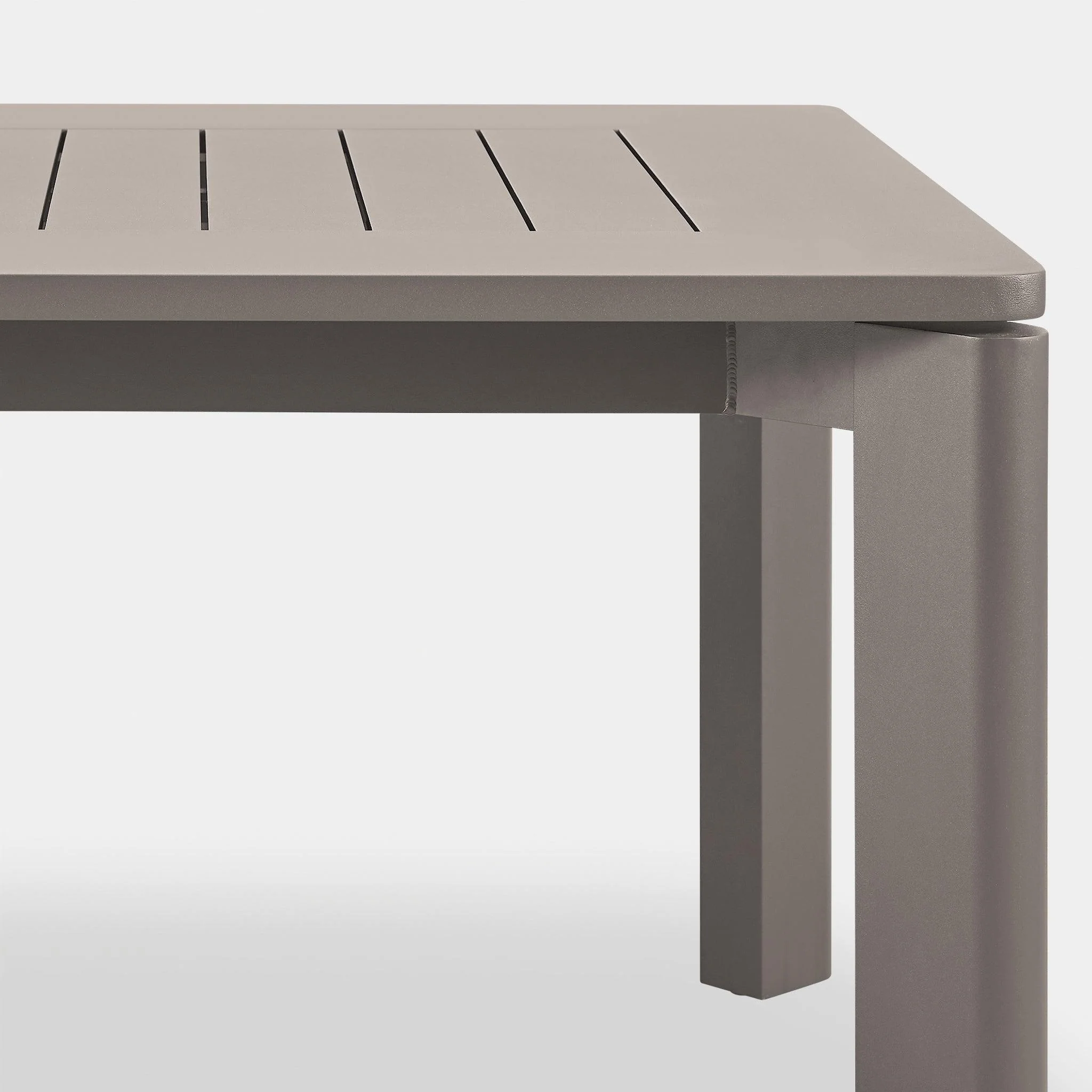 Byron Aluminum Extension Dining Table - Image 17