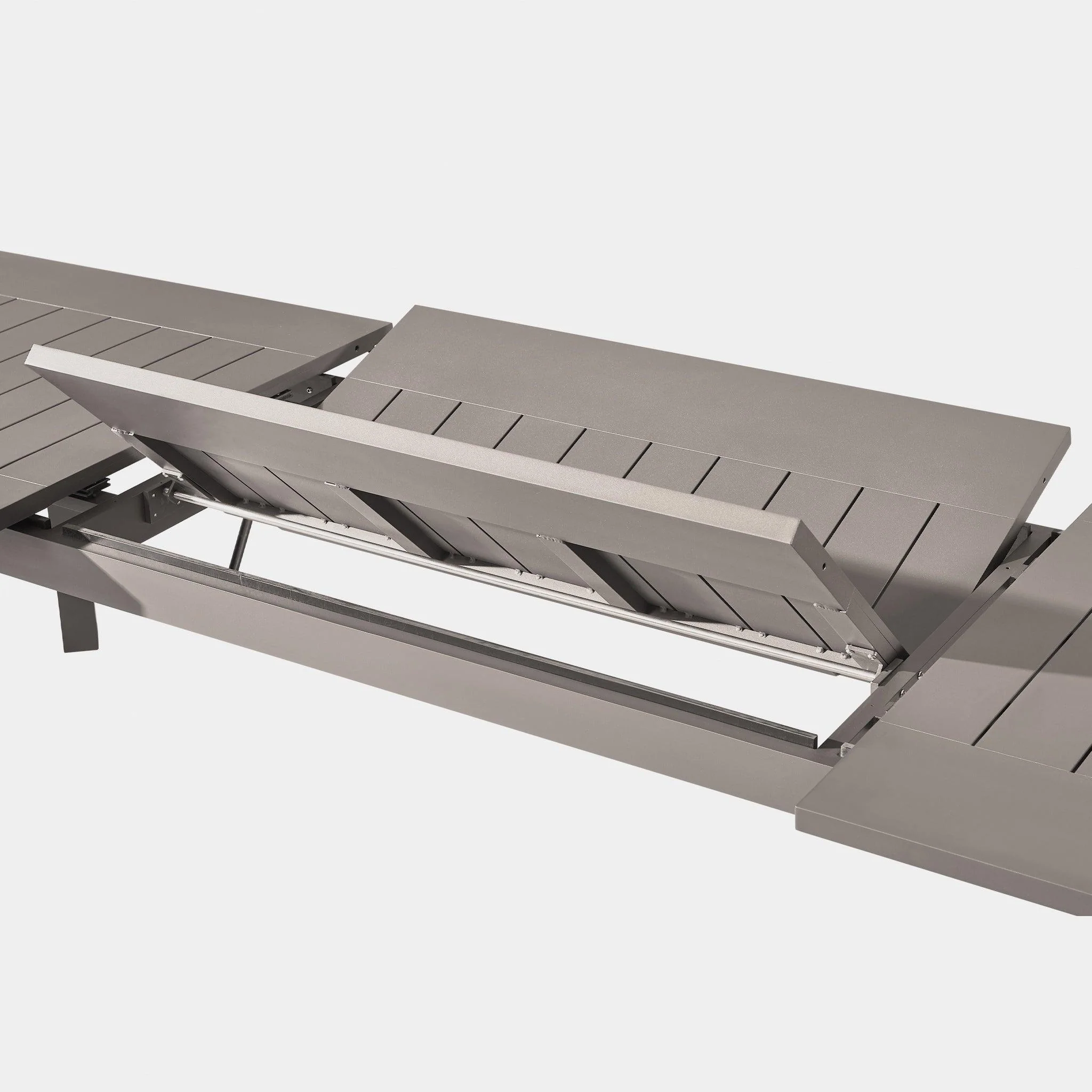 Byron Aluminum Extension Dining Table - Image 18