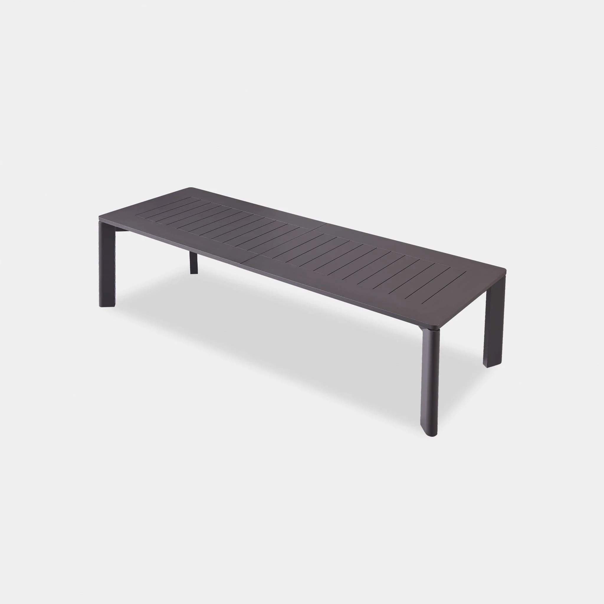Byron Aluminum Extension Dining Table - Image 7