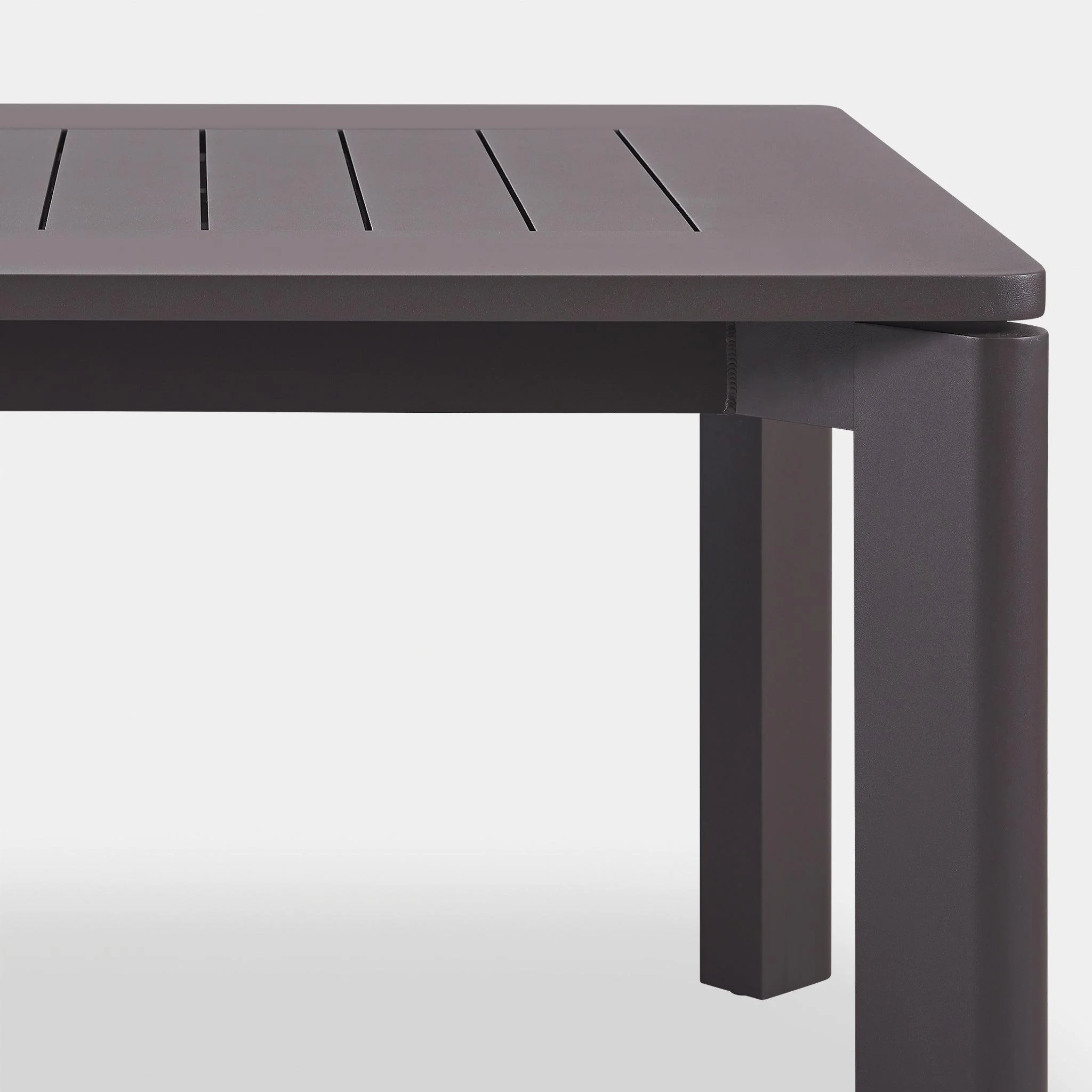 Byron Aluminum Extension Dining Table - Image 8