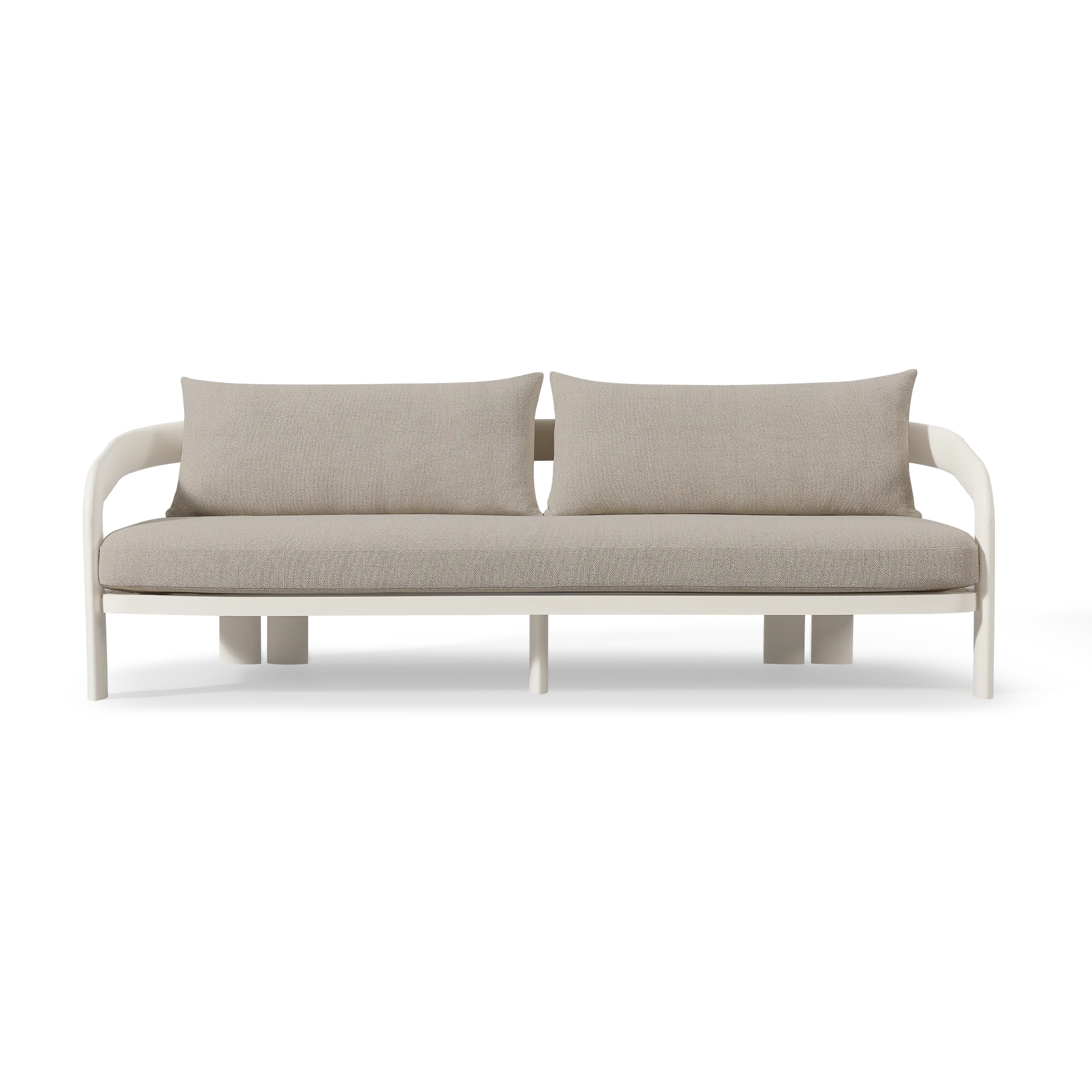 Chloe Aluminum 3 Seat Sofa - Image 11