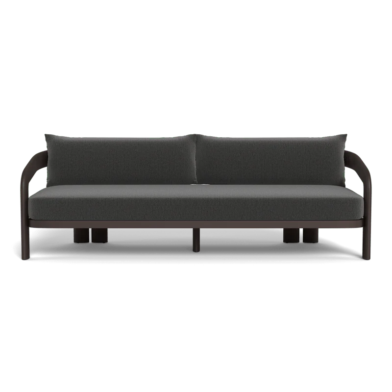 Chloe Aluminum 3 Seat Sofa - Image 15