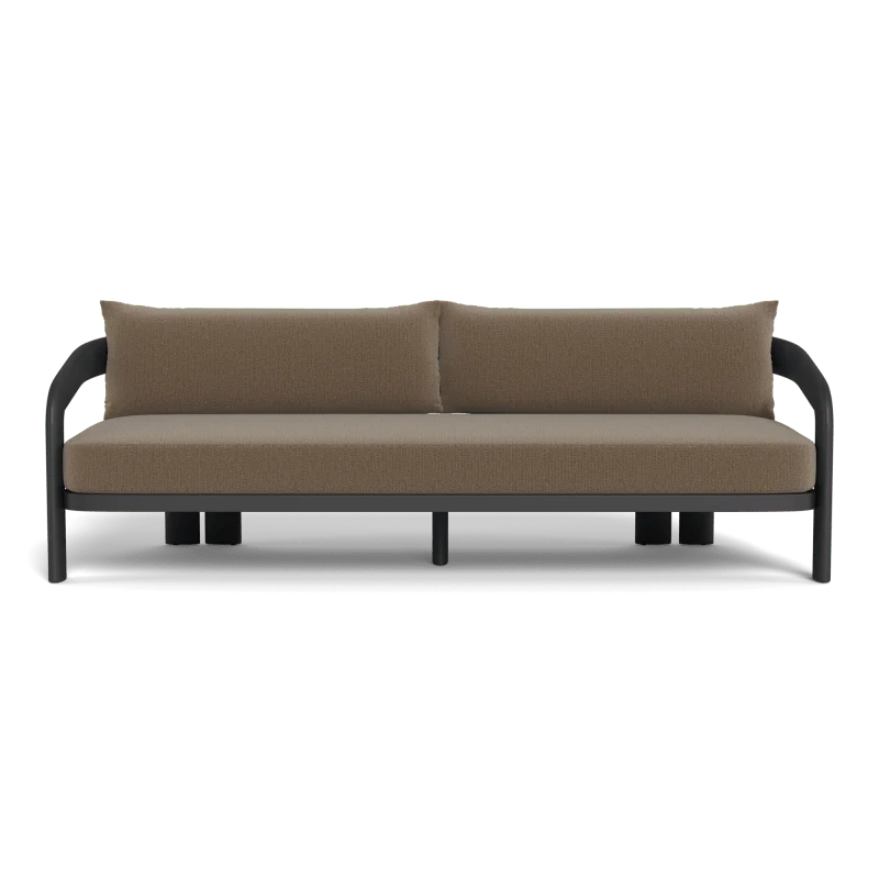 Chloe Aluminum 3 Seat Sofa - Image 28