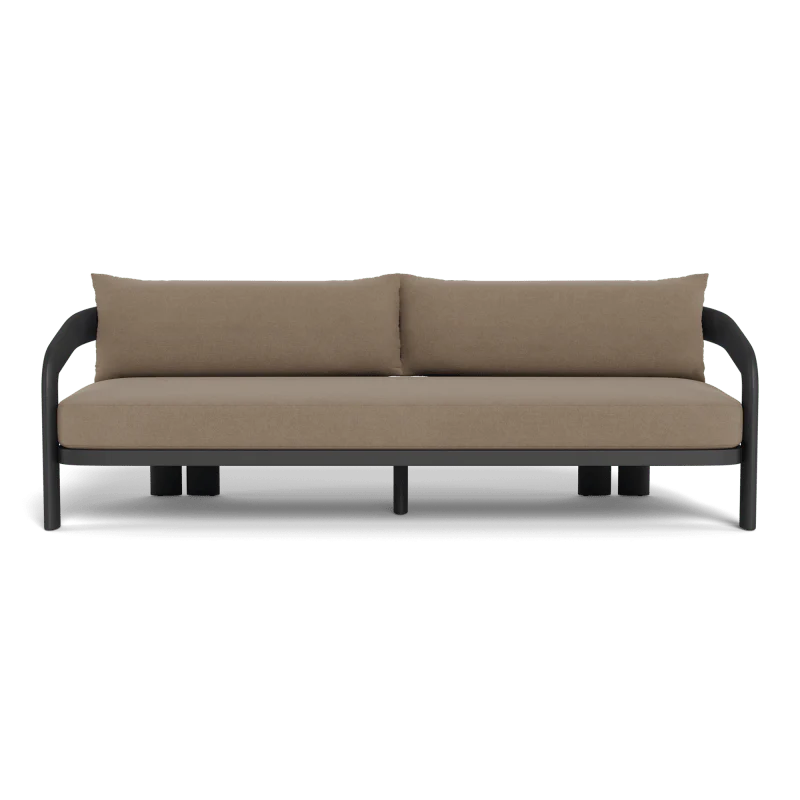 Chloe Aluminum 3 Seat Sofa - Image 31