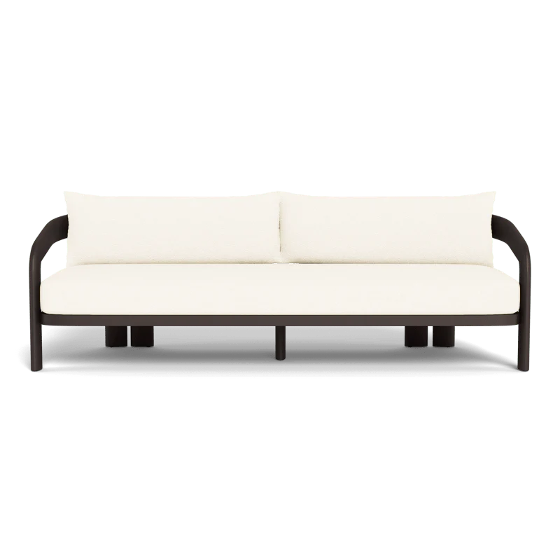 Chloe Aluminum 3 Seat Sofa - Image 37