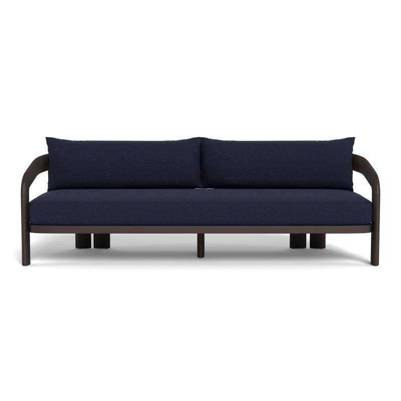 Chloe Aluminum 3 Seat Sofa - Image 41