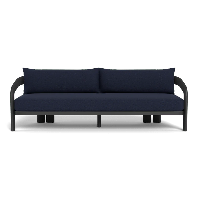 Chloe Aluminum 3 Seat Sofa - Image 49