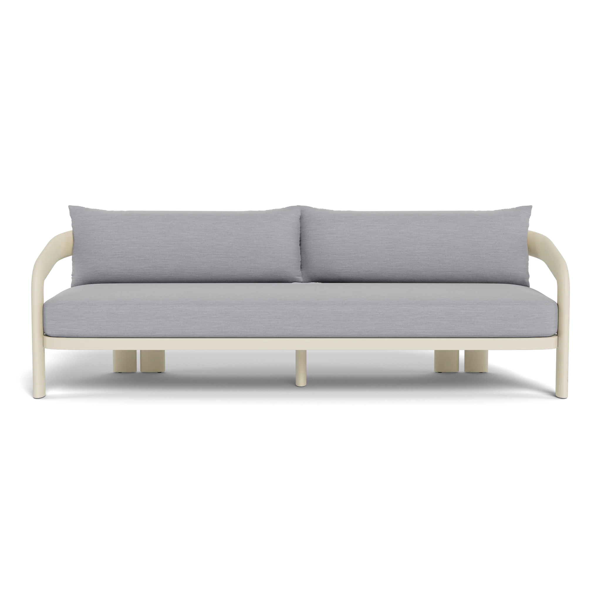 Chloe Aluminum 3 Seat Sofa - Image 54