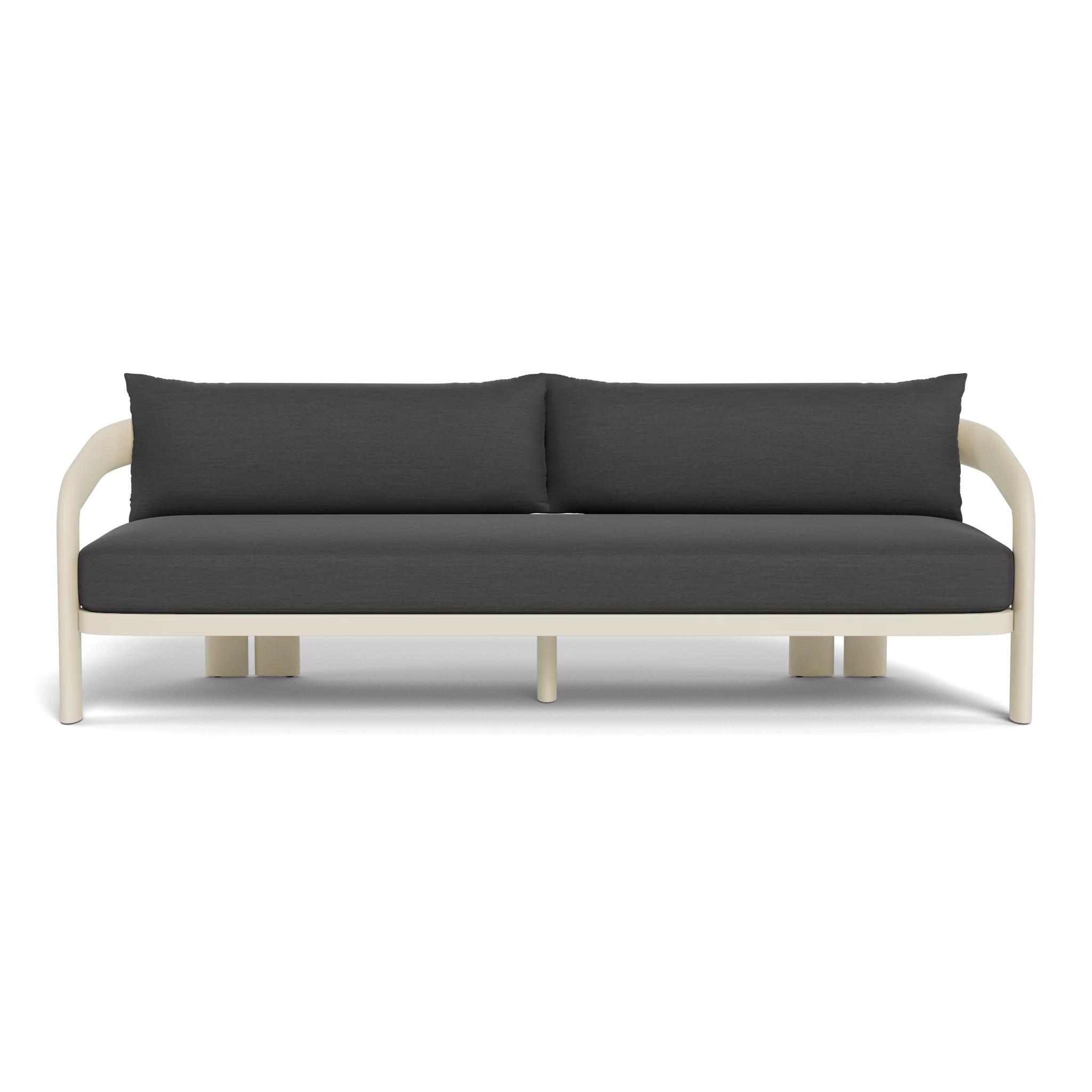 Chloe Aluminum 3 Seat Sofa - Image 56
