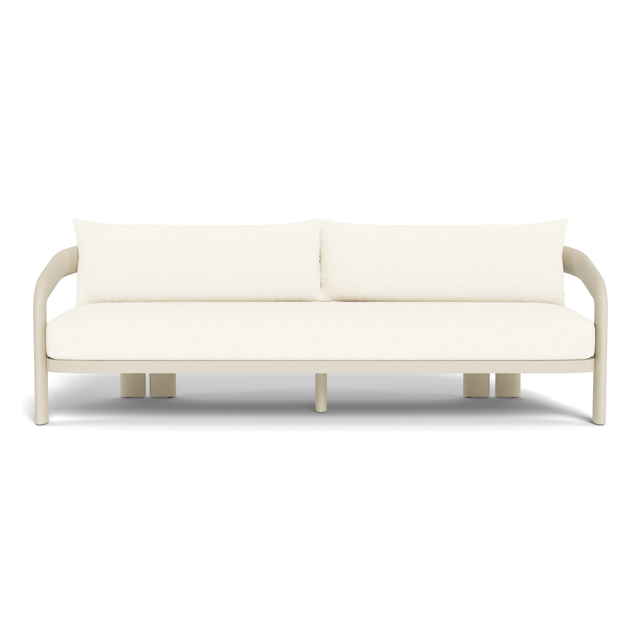 Chloe Aluminum 3 Seat Sofa - Image 58