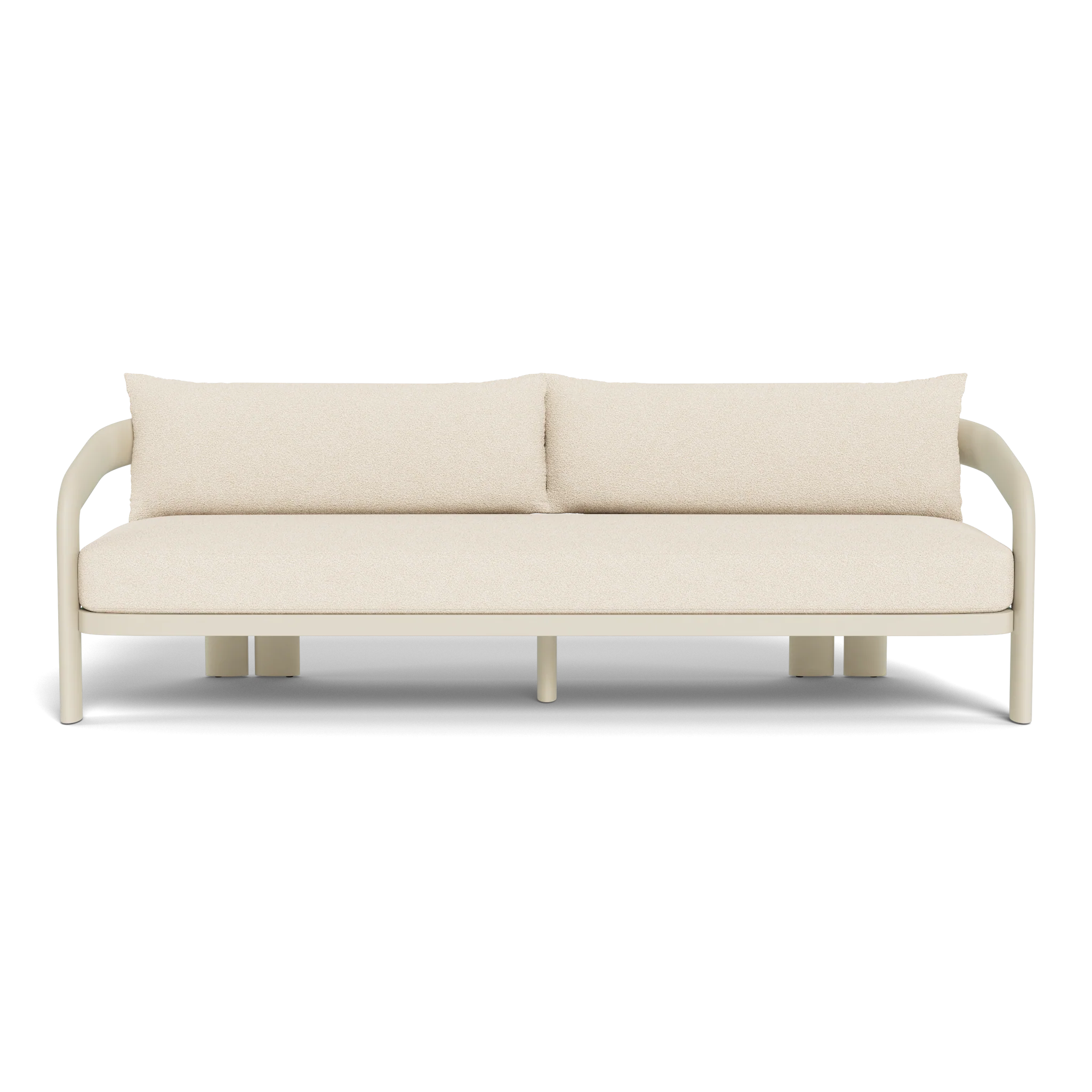 Chloe Aluminum 3 Seat Sofa - Image 59