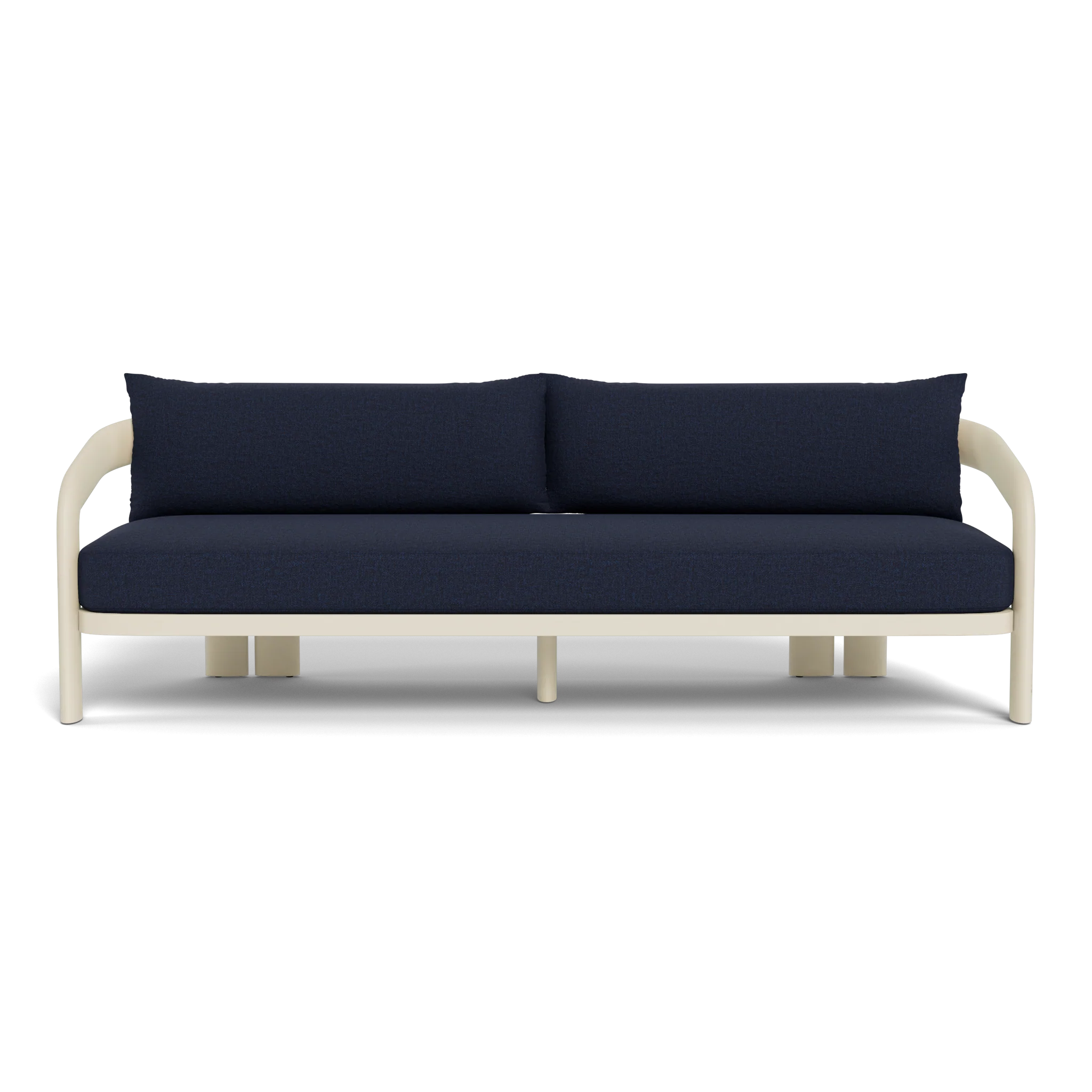 Chloe Aluminum 3 Seat Sofa - Image 62
