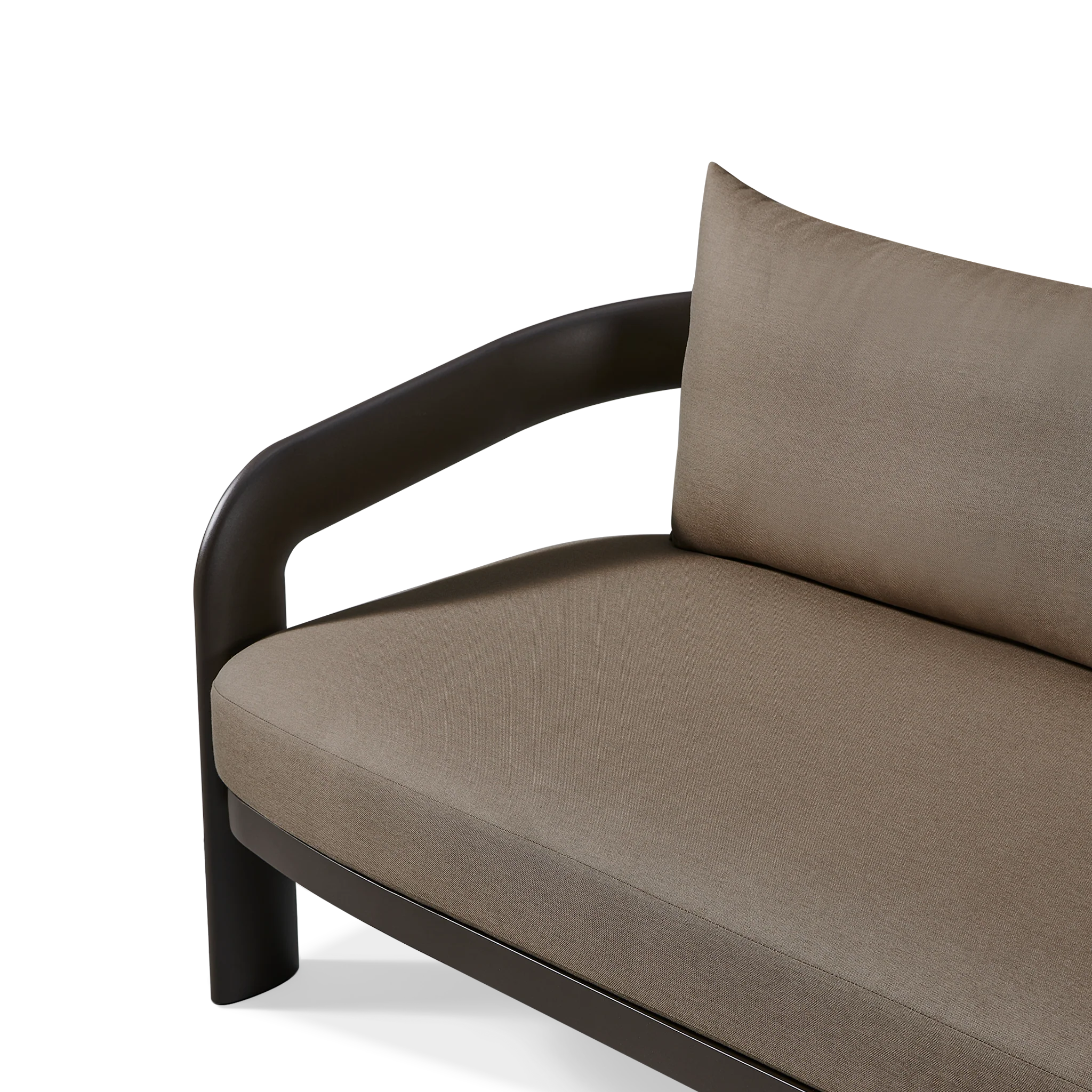 Chloe Aluminum 3 Seat Sofa - Image 9