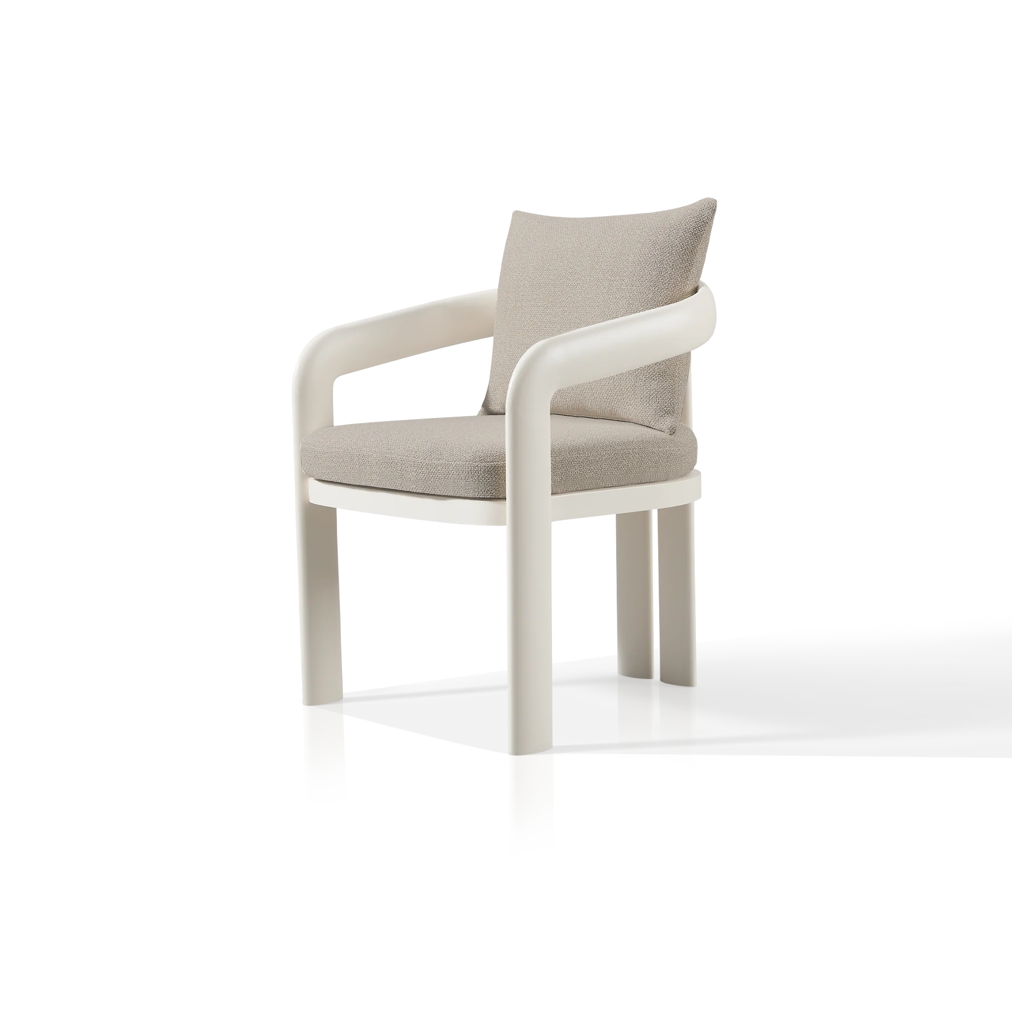 Chloe Aluminum Dining Chair - Image 11