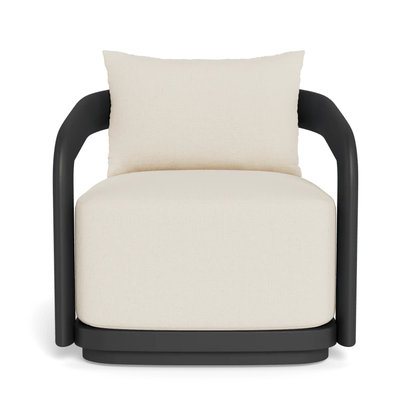 Chloe Aluminum Swivel Lounge Chair - Image 19