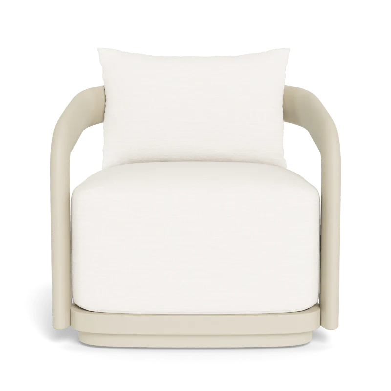 Chloe Aluminum Swivel Lounge Chair - Image 22