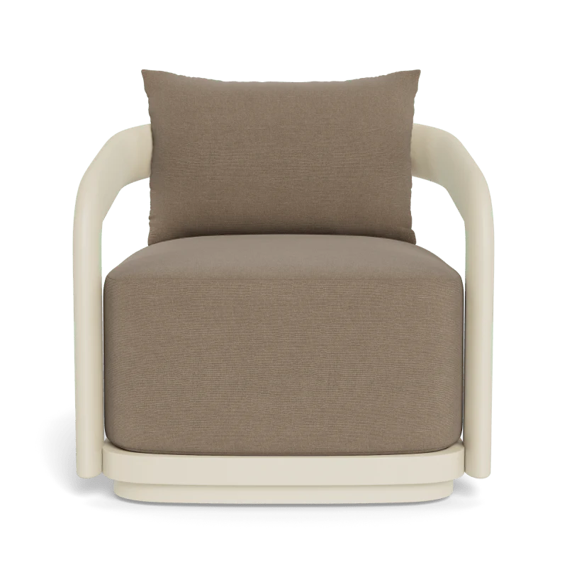 Chloe Aluminum Swivel Lounge Chair - Image 24