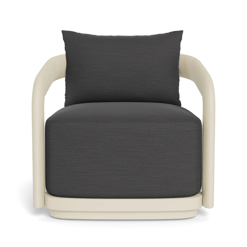 Chloe Aluminum Swivel Lounge Chair - Image 25