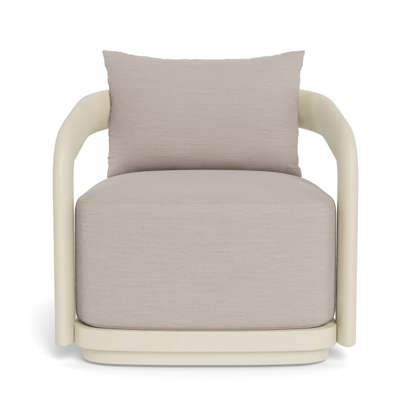 Chloe Aluminum Swivel Lounge Chair - Image 26