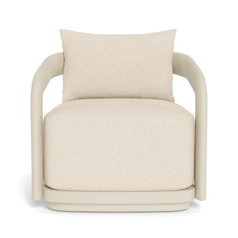 Chloe Aluminum Swivel Lounge Chair - Image 27