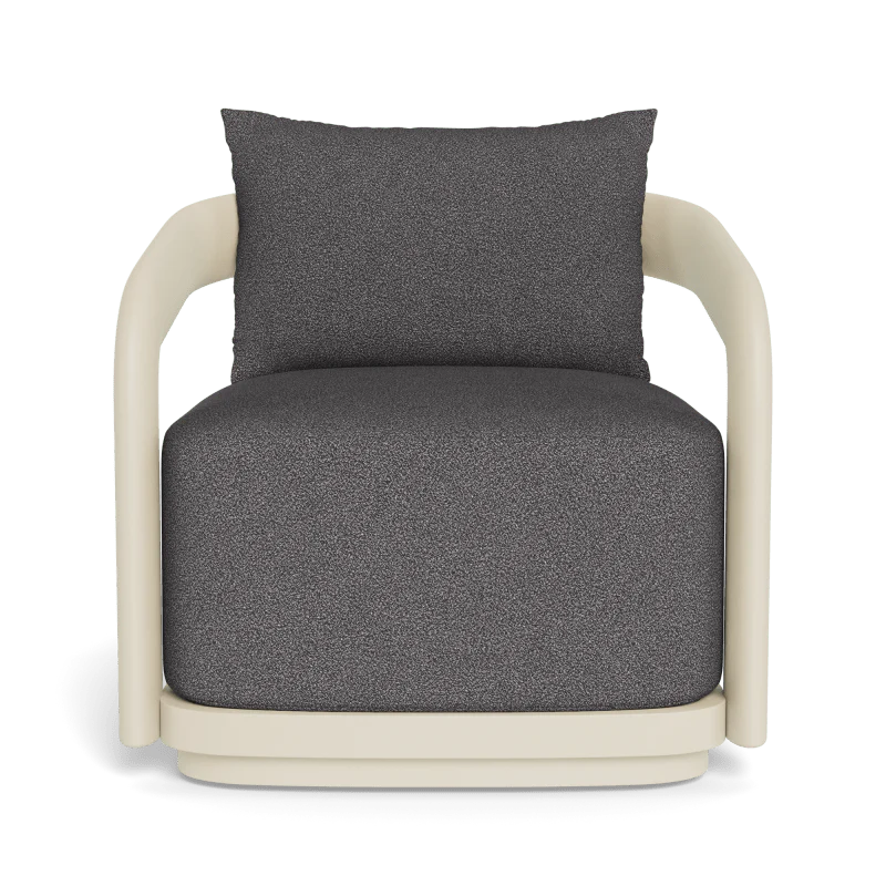 Chloe Aluminum Swivel Lounge Chair - Image 28