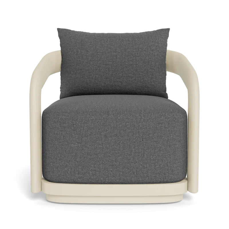 Chloe Aluminum Swivel Lounge Chair - Image 32