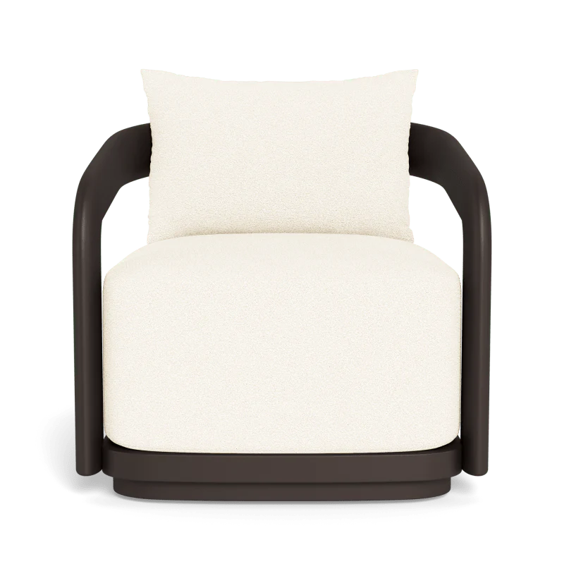 Chloe Aluminum Swivel Lounge Chair - Image 40
