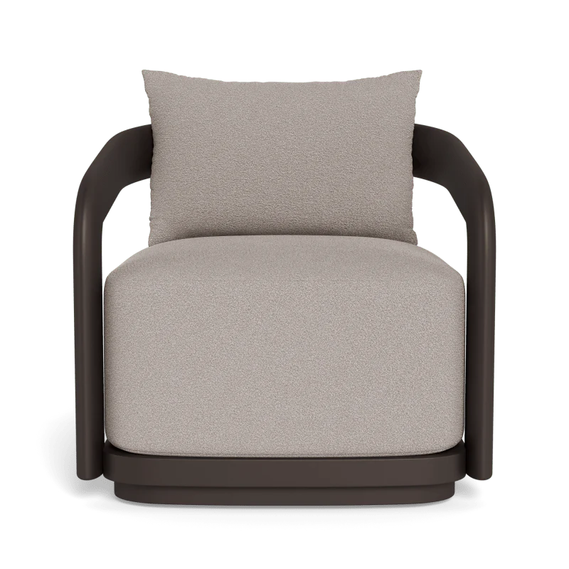 Chloe Aluminum Swivel Lounge Chair - Image 43