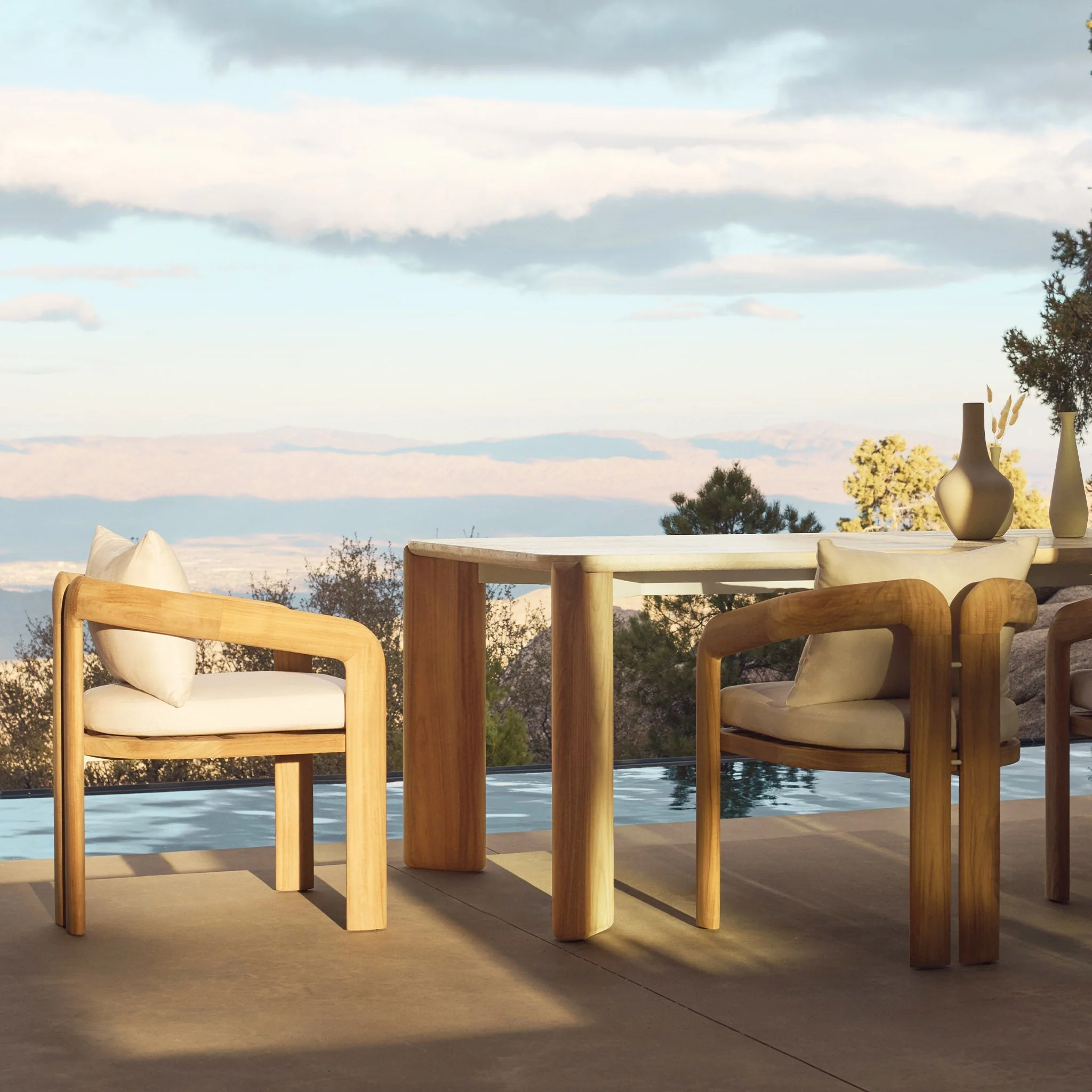Chloe Rectangle Dining Table - Image 5