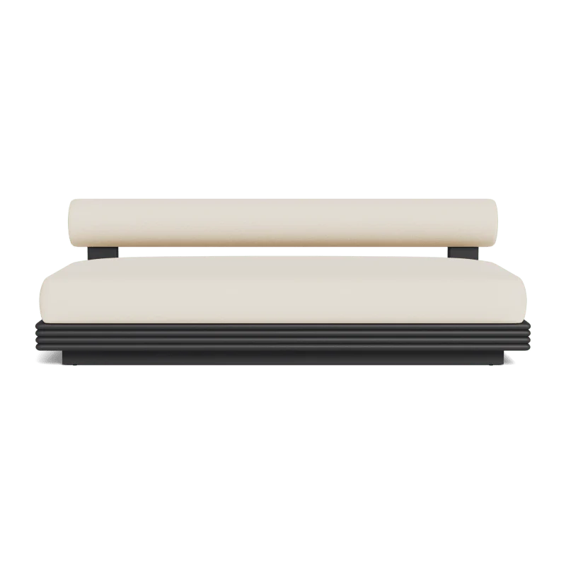 Collins Aluminum 2 Seat Armless Sofa - Image 21
