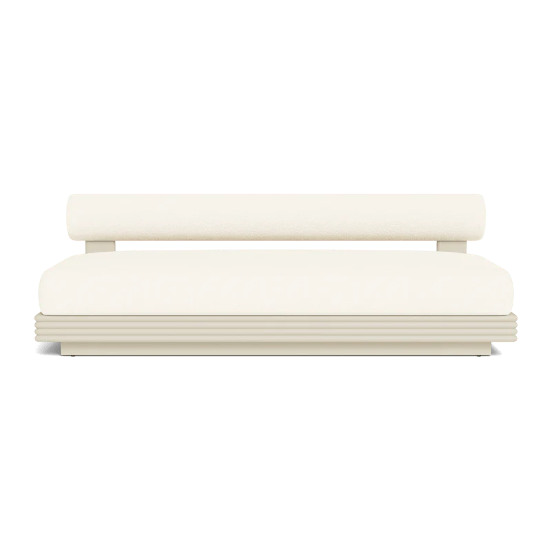 Collins Aluminum 2 Seat Armless Sofa - Image 29