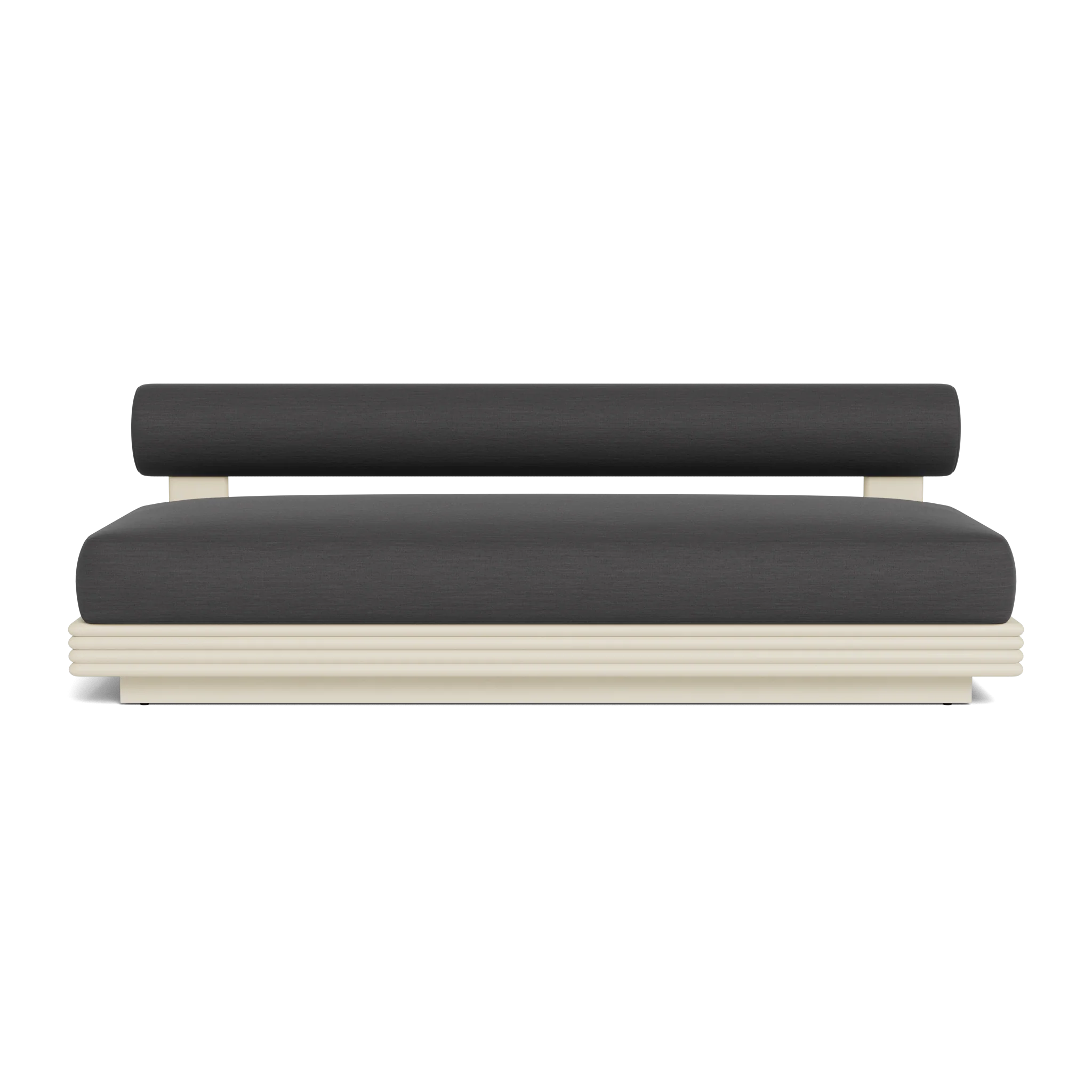 Collins Aluminum 2 Seat Armless Sofa - Image 55