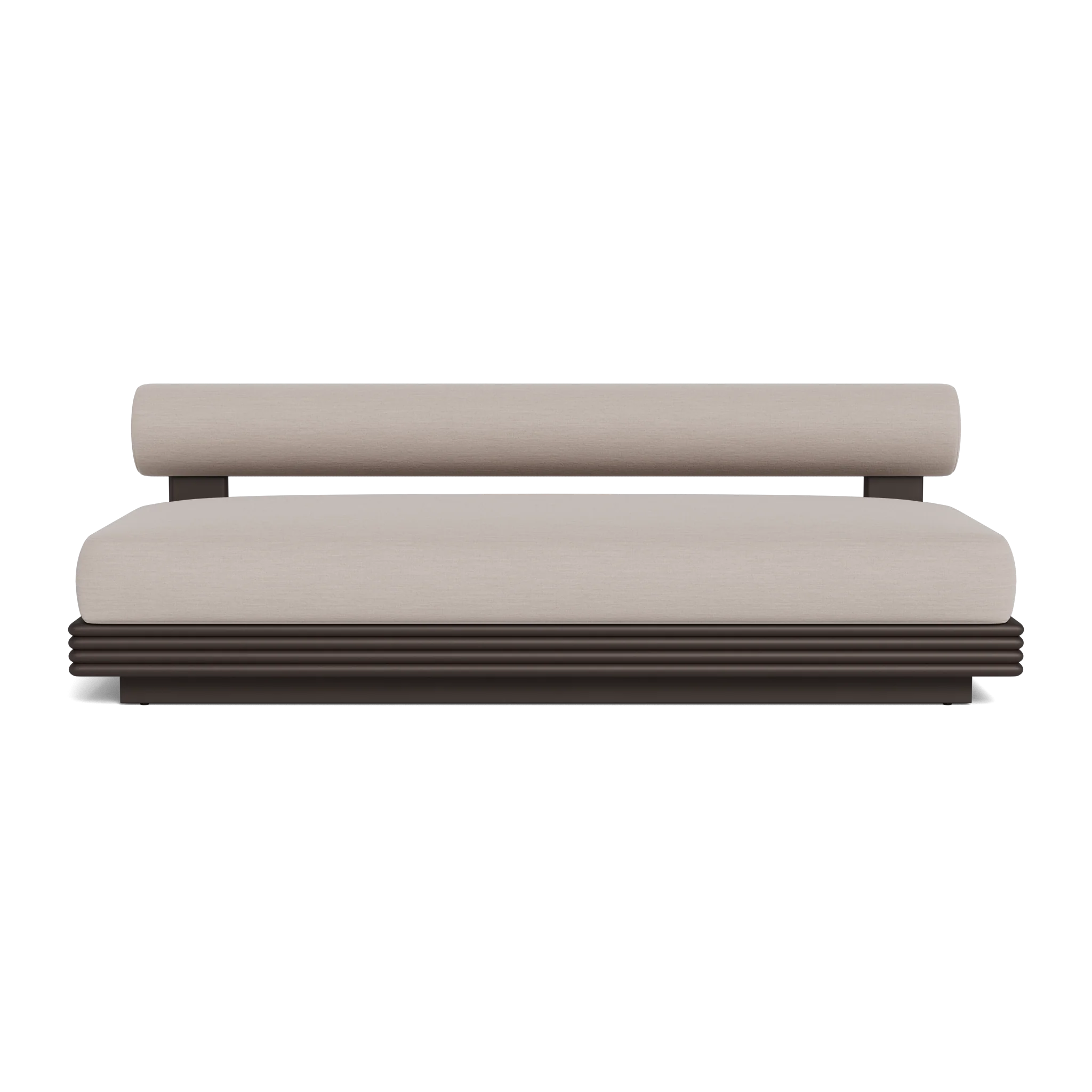 Collins Aluminum 2 Seat Armless Sofa - Image 60