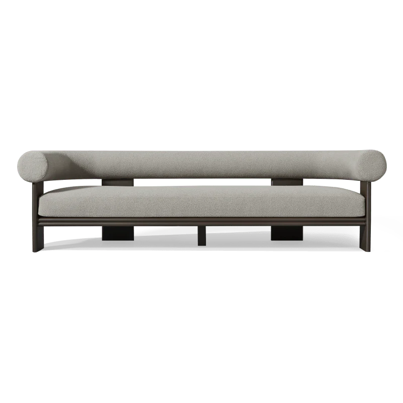 Collins Aluminum 3 Seat Sofa