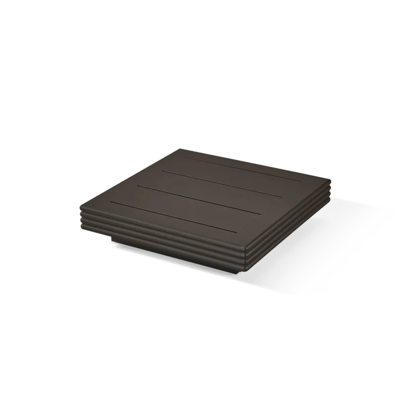 Collins Aluminum Corner Side Table - Image 5