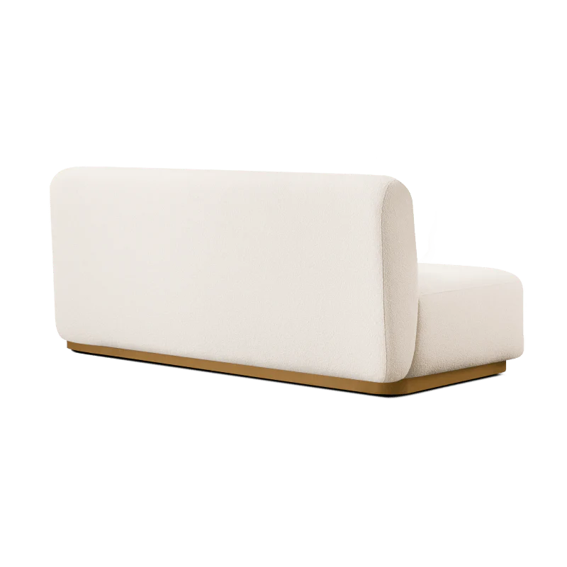 Como 2 Seat Armless Sofa - Image 4