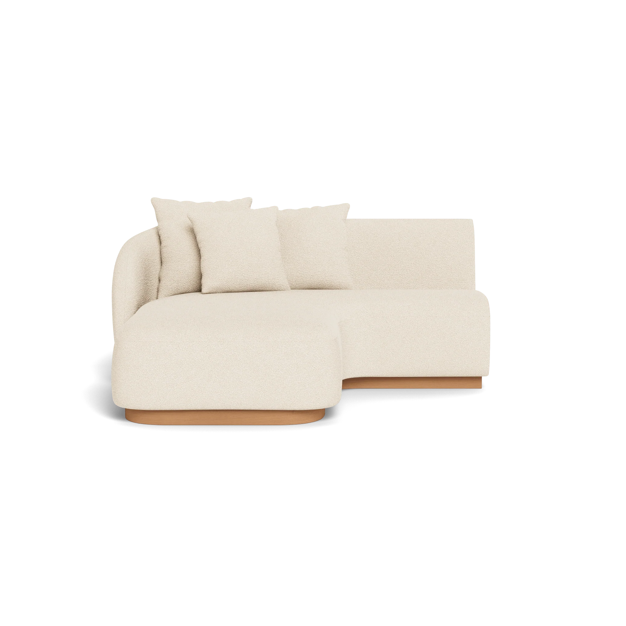 Como Curved Chaise Left - Image 16