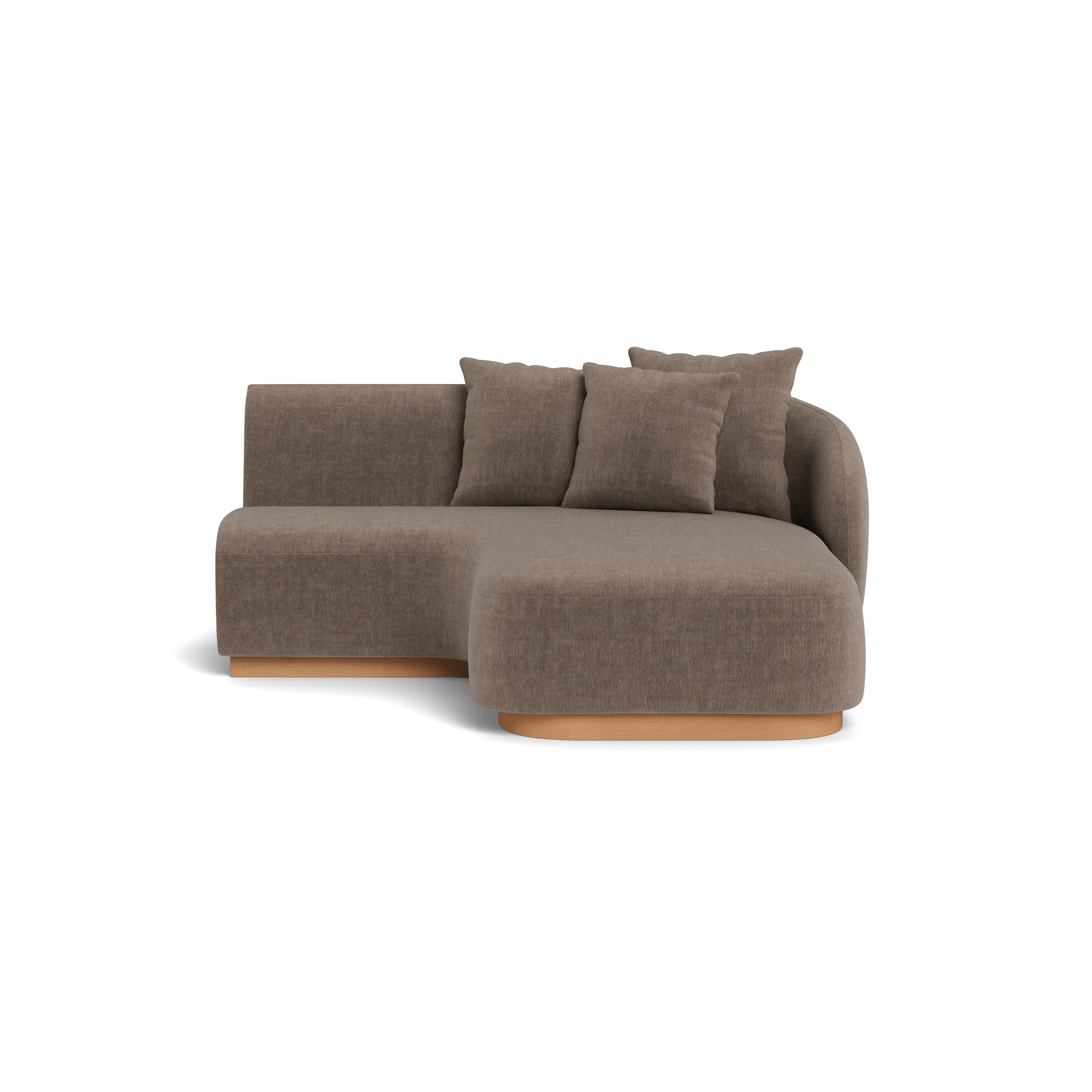 Como Curved Chaise Right - Image 36