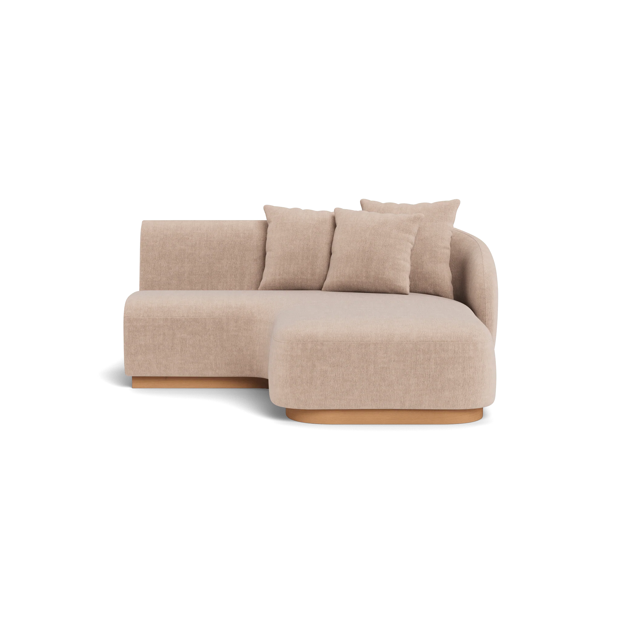 Como Curved Chaise Right - Image 8