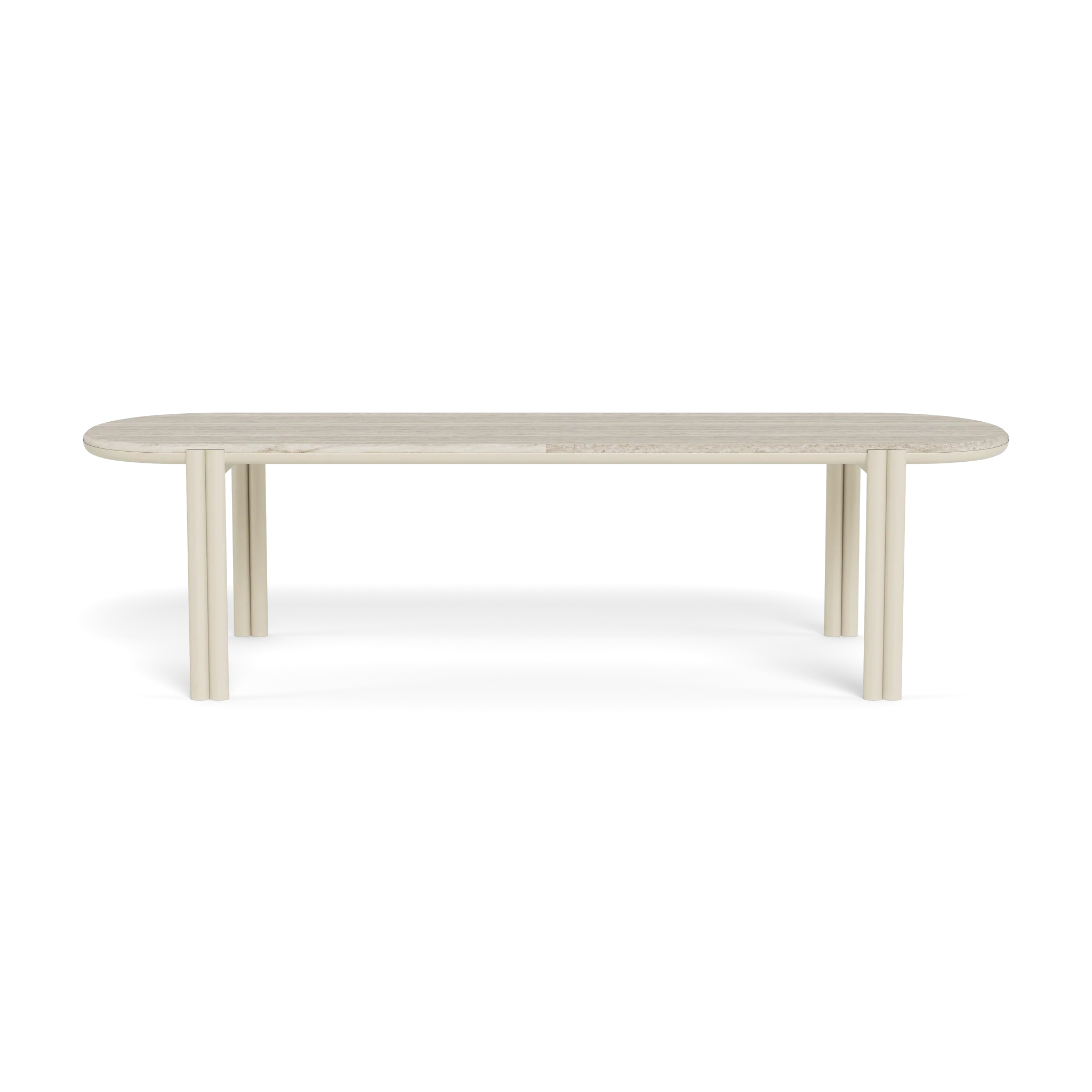 Cove Aluminum Pill Dining Table - Image 13