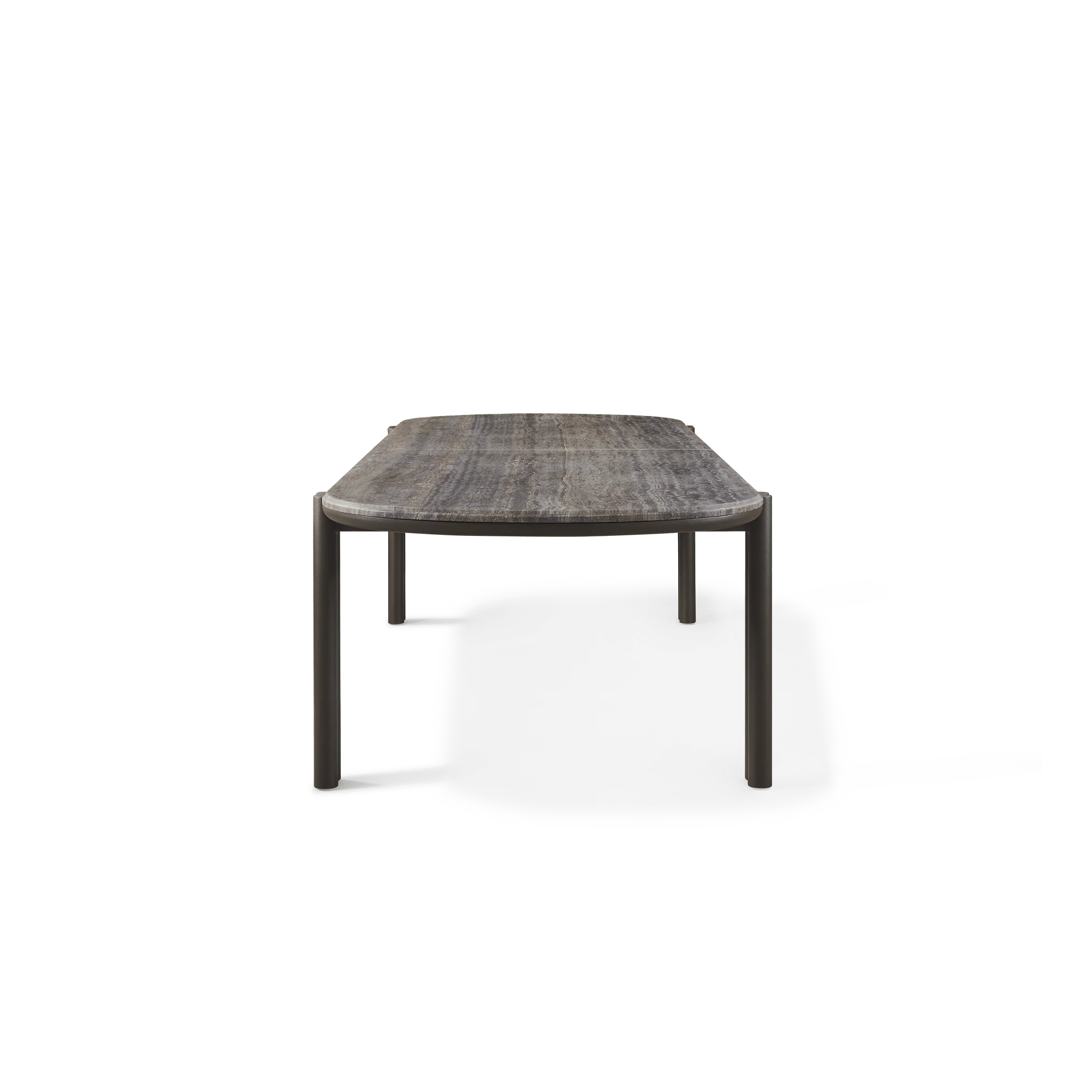 Cove Aluminum Pill Dining Table - Image 4